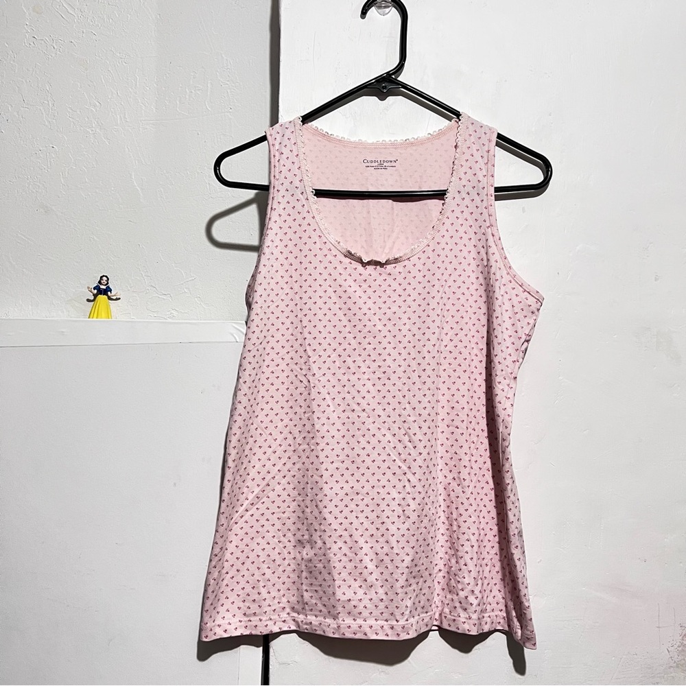 Cuddle Down sleep wear cami tank tops